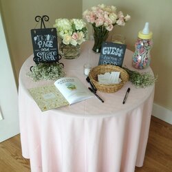 Wizard Entrance Table At Baby Shower Fall Girl Brunch Uploaded
