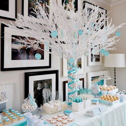Easy Ideas For An Amazing Winter Wonderland Baby Shower Decorations Girl Theme Credit