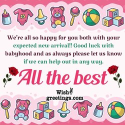 Swell Baby Shower Card Messages Wish Greetings