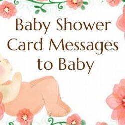 Perfect Baby Shower Card Messages To Cards Wishes Parents Admin