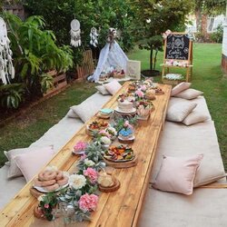 Sublime Baby Shower Ideas For Free Spirited Moms Picnic Decor Pillows Party Theme With Lots Of Is Perfect Fit