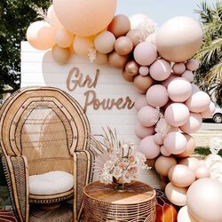 Sterling Muted Pink Baby Shower Party Ideas Girl