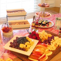 Very Good Goodies By Design Tea Party Baby Shower Fruit