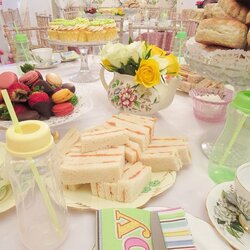 Smashing Tea Party Food Ideas For Baby Shower Best Design Idea Afternoon Venue London