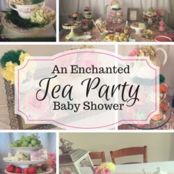 Marvelous Tea Party Baby Shower Elegant Decor Ideas Enchanted Themed