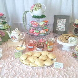 Matchless An Enchanted Tea Party Baby Shower Poppy Grace Food Girl Decor Scones Afternoon