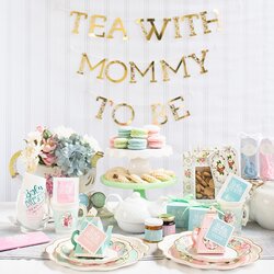 Outstanding Tea Party Baby Shower Inspiration Board Theme Girl Afternoon Brewing Decorations Themes Games