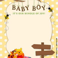 The Highest Standard Winnie Pooh Baby Shower Invitations Templates Invitation