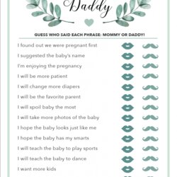 Great Mom Or Baby Shower Game Questions Free Printable Word Screen Shot At Pm