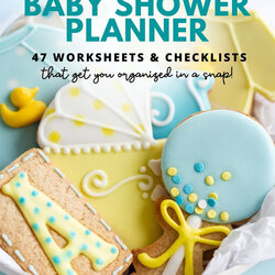 Spiffing Baby Shower Planner Instant Download The Party Teacher