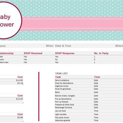 Sterling Baby Shower Budget Template Excel Printable Documents Pix Planner In Download
