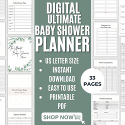 Capital The Ultimate Baby Shower Planner Planning Pods