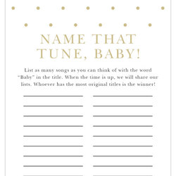 Admirable Songs Baby Shower Luxury