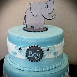 Baby Shower Cake For Boy Cakes Boys Showers