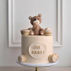 Spiffing Simple And Stunning Baby Shower Cakes For Boys