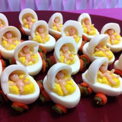Wizard Cute Baby Shower Idea Food The Plastics Punch And Foods Eggs Deviled Babies Creative Gorgeous Menu