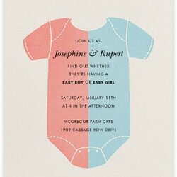 Admirable Two Tone Paperless Post Baby On The Way Shower Invitations