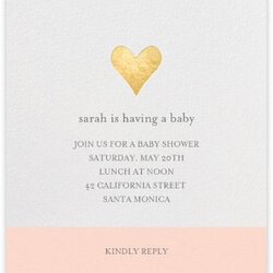 The Highest Standard Baby Shower Invitations Online And Paper