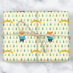 Sublime Baby Shower Wrapping Paper Roll Small