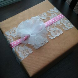 Legit Baby Shower Gift Wrap Craft Paper Lace And Ribbon Wrapping Creative Gifts Choose Board Crafts