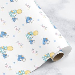 Splendid Baby Boys Wrapping Paper New Boy Gift Wrap Blue