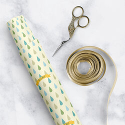 High Quality Baby Shower Wrapping Paper Roll Small