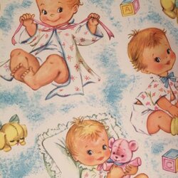 Smashing Vintage Baby Shower Wrapping Paper Papers