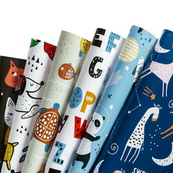 The Highest Standard Gift Wrapping Paper Sheet Animal Print For Birthday