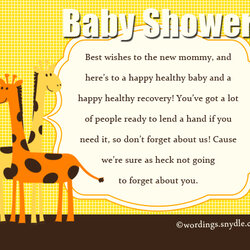 Excellent Baby Shower Wishes Wordings And Messages Congratulations Say Mommy Should Put Opinions Lot People