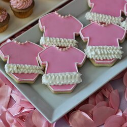 Out Of This World For All Things Creative My Pink Gold Baby Shower Eaten Goodies Plates Able Sorry Were