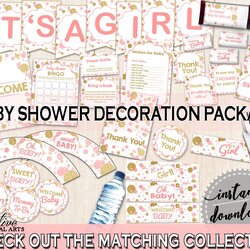 Swell Decoration Package Baby Shower Dots
