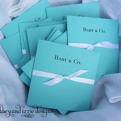 Pin On Babies Kids Shower Baby Tiffany Invites Blue Theme Themed Favors Para Invitations Showers Later Now