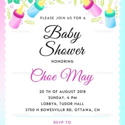 Great Baby Shower Invitations Editable Invitation Templates Invite Invites Printable Use